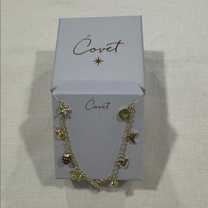 Cove Gold Charm Necklace